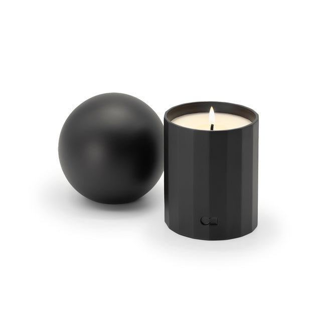 Bougie parfumēe avec sphēre en porcelaine, L’attente